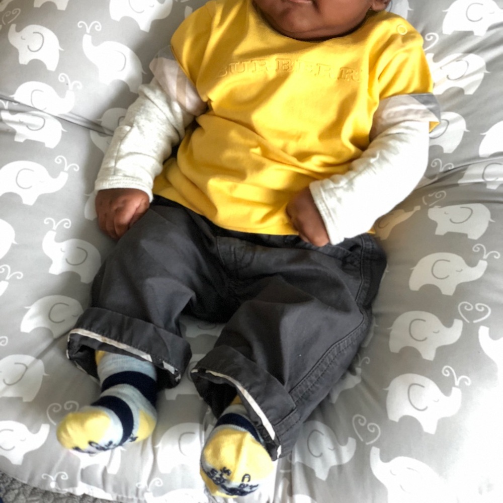 Burberry pants 3-6 months